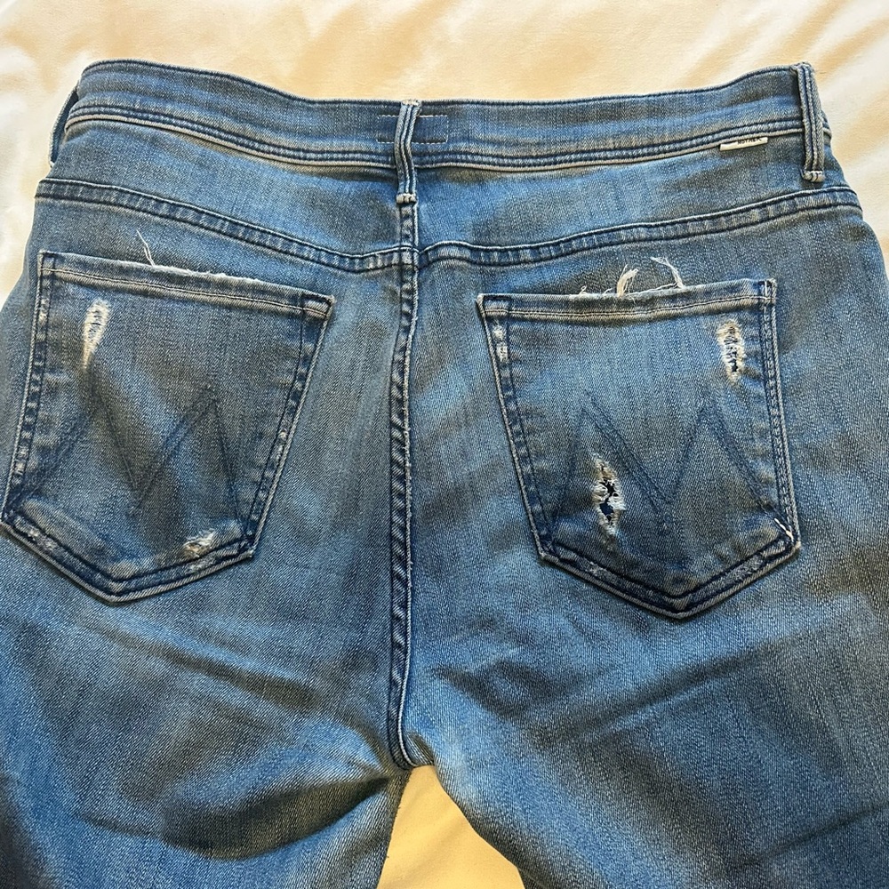 MOTHER weekender fray sz 30
